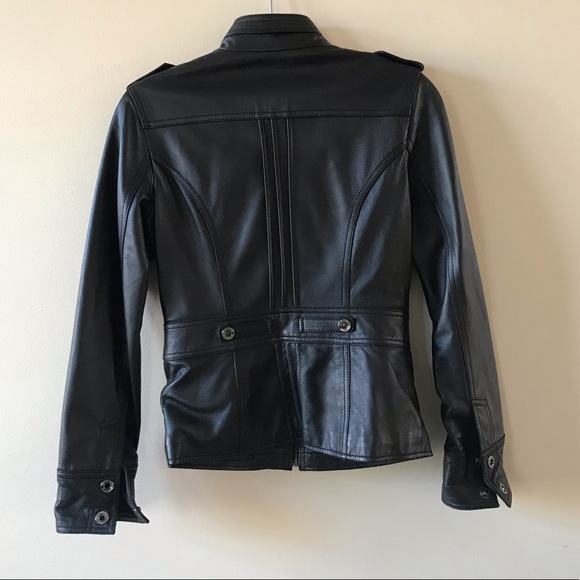 Kenneth Cole Reaction Leather Moto Jacket - Picture 3 of 8